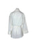 Zara V-Neck Button Front Belted Blouse