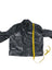 House of Harlow 1960 Faux Leather Croc Embossed Crop Jacket