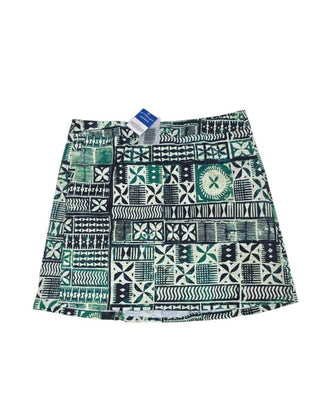 Ripskirt Emerald Tapa Print, Wrap Skirt