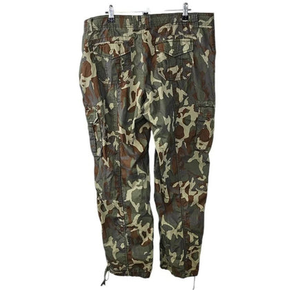 Norma Kamali Camo Cargo Utility Joggers