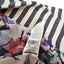 Desigual Womens Striped Print Blazer