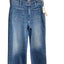 MOTHER The Maven Patch Pocket Mid-Rise Wide-Leg Ankle Jeans