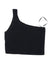 Aritzia Babaton Sculpt Knit One Shoulder Crop Tank Top
