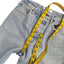 Moussy Vintage Distressed Button Fly Skinny Jeans