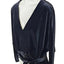 Good American Velour V-Neck Dolman Wrap Top
