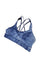 ZYIA Strappy Back Diamond Dip Tie Dye Sports Bra