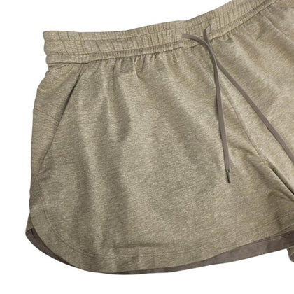 Lululemon Soft Jersey Mid-Rise Curved-Hem Short