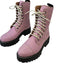 Alexa Chung Heavy Tread Platform Chunky Leather Boots