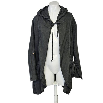 Linen Luv Lagenlook 100% Linen Cardigan