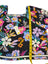 C&C California Square Neck Floral 100% Linen Puff Sleeve Blouse