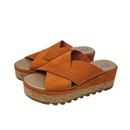 Sorel Womens Cameron Platform Mules