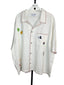 Old Navy X Disney Unisex Linen Blend Embroidered Button Up Shirt