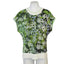 Marc Cain Textured Crew Neck Floral Shirt