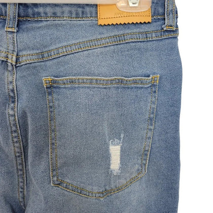 Anthropologie Avec Les Filles Raw Hem Distressed High Rise Jeans