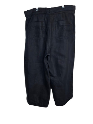 Vince Tie Front Cropped Wide Leg Pants
