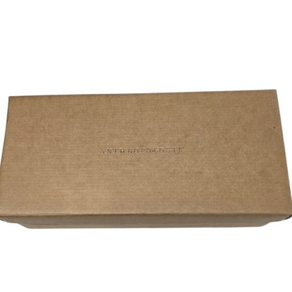 Anthropologie Woven Leather Slide Sandals, Red, Slip On, Summer, Size 40/ 9-9.5