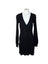 Aritzia Wilfred Long Sleeve V-Neck Ribbed Mini Dress