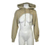 Zara Super Cropped Shrug Hoodie
