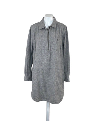 Toad & Co Bodie 1/4 Zip Long Sleeve Dress