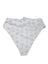 Beach Riot Hazel Bikini Bottoms, Embroidered, Floral, High Rise, White, Size L