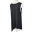Habitat Aysymmetric 100% Linen Black Tank Top