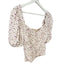 ASTR Ruched Short Sleeve Top