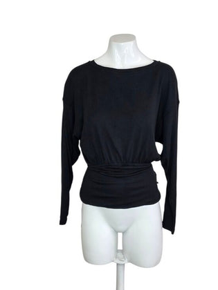 Lululemon Ribbed Modal-Silk Blend Long Sleeve Shirt