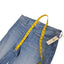 MOTHER The Maven Patch Pocket Mid-Rise Wide-Leg Ankle Jeans