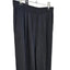 St. John Basics Santana Knit Pleated Straight High Rise Crop Pant