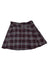 Disturbia Bramble Check Pleated Mini Skirt