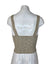 Abercrombie & Fitch Ribbed Sleeveless Notch Crop Tank