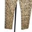 FRAME Le  High Straight Snake Print Coated Jeans