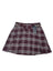 Disturbia Bramble Check Pleated Mini Skirt