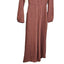 Aritzia Wilfred Ecoulement Long Sleeve V-Neck Textured Crepe Jumpsuit