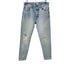 Moussy Vintage Distressed Button Fly Skinny Jeans