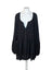 Torrid Crinkle Gauze Button Down Henley Neck Top