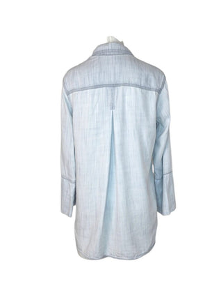 Bella Dahl Tencel Chambray Long Sleeve Button Up Shirt