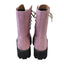 Alexa Chung Heavy Tread Platform Chunky Leather Boots