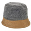 Brunello Cucinelli Bucket Hat Beaded Detail Denim Suede Size Small Authenticated