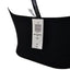 Aritzia Sundeh Sunday Best Seamless Ribbed Black Halter Crop Tank