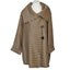 IC By Connie K Womens Black, Gold Metallic, Striped, Statement Button Jacket
