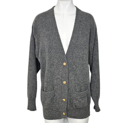 Nell Womens 100% Cashmere Button Front Cardigan
