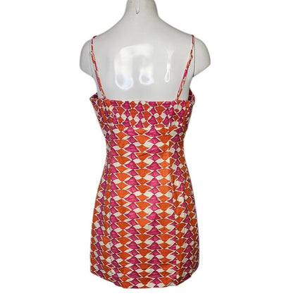 Anthropologie Maeve Ophelia Sleeveless Linen Blend Slim Mini Dress