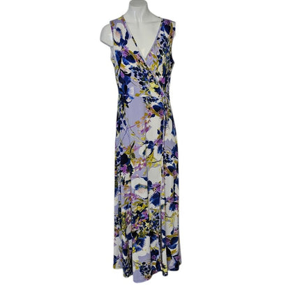 Nina Leonard Faux Wrap Dress