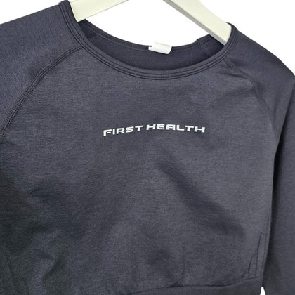 First Health Apparel Enhance Cropped Long Sleeve