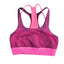 Alo Yoga Pink Purple Mesh Layered Strappy Sports Bra