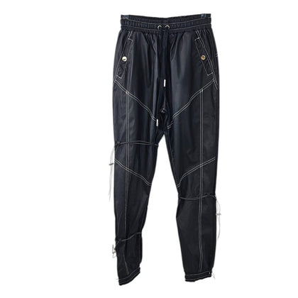 Maniere De Voir Womens Coated Joggers