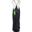 Farm Rio Womens V-Neck Sequin Slip Dress