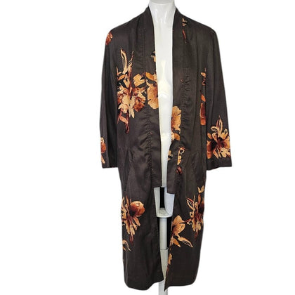 Free People Printed Slim Kimono