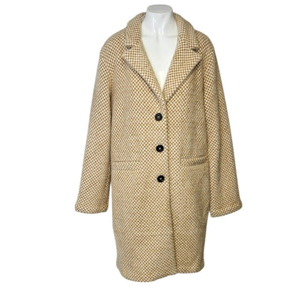 Anthropologie x Sanctuary Hometown Fuzzy Knit Coat